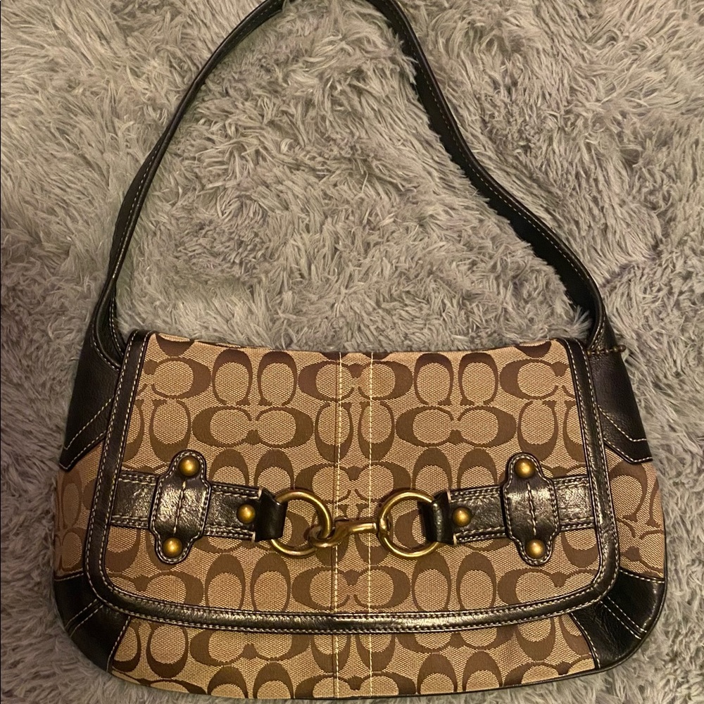 Beautiful brown Coach purse!